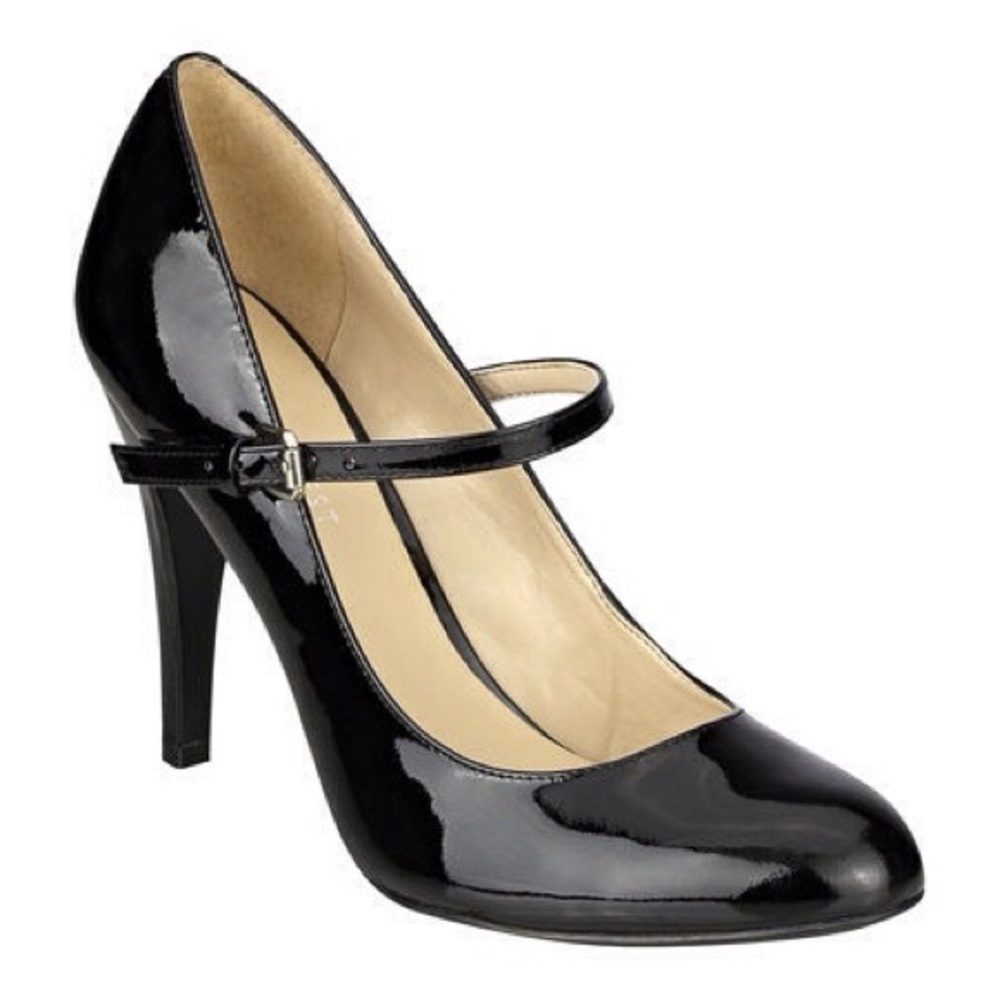 Nine West Patent Leather Mary Jane Pumps Sheryl